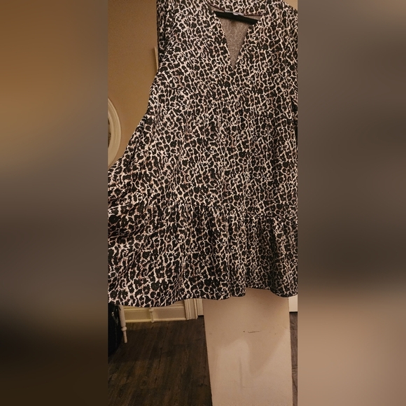 Shannon Passero Devan Leopard Print Dress Size Large - Picture 4 of 4